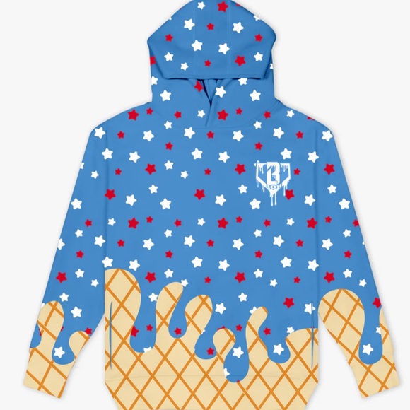 Baseball lifestyle hoodie size small - Picture 1 of 4
